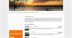 Desktop Screenshot of lakegrapevine.com