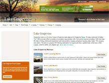 Tablet Screenshot of lakegrapevine.com